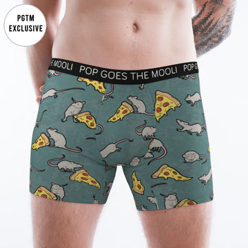 Pizza Rat Mens Boxers